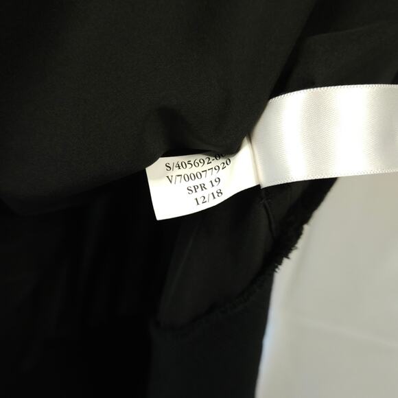 Athleta Women's Black Short Sleeve Blouse Size Small - Picture 5 of 10